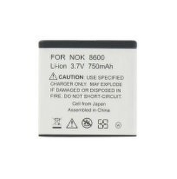 Kitmobile 8600BL750B Lithium-Ion 750mAh 3.7V rechargeable battery