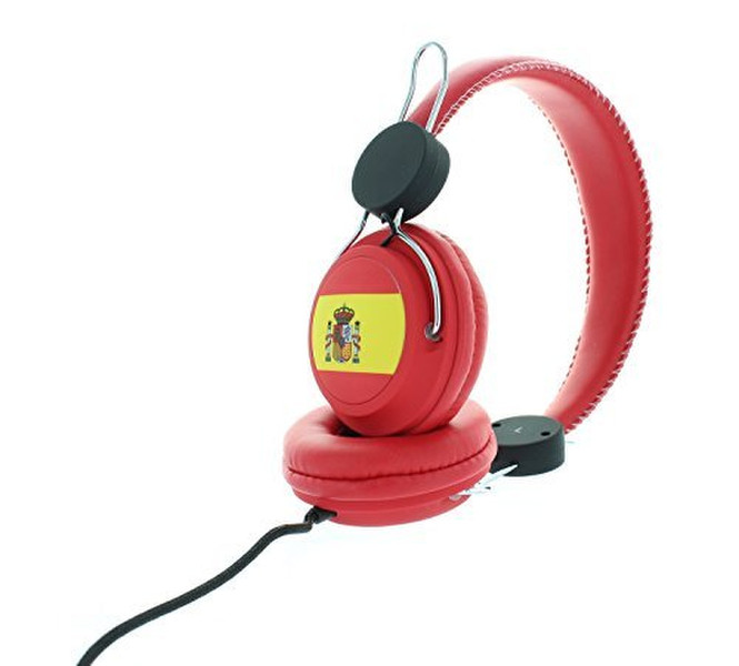 Mobility Lab ML304908 Head-band Binaural Wired Red mobile headset