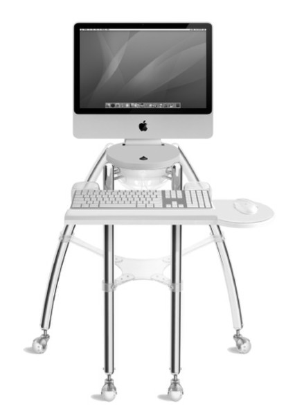 Rain Design iGo PC Multimedia cart Metallic