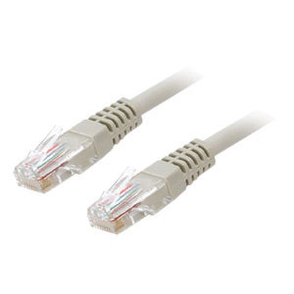 Connectland RJ45-UTP-5E-0.5M 0.5m Cat5e F/UTP (FTP) Beige networking cable