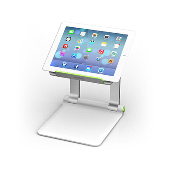 Belkin B2B118 Tablet Multimedia stand Green,Silver multimedia cart/stand