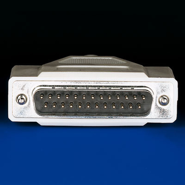 ROLINE IEEE 1284 DB25 ST - Centr.36 ST, 3.0m 3м Белый кабель для принтера