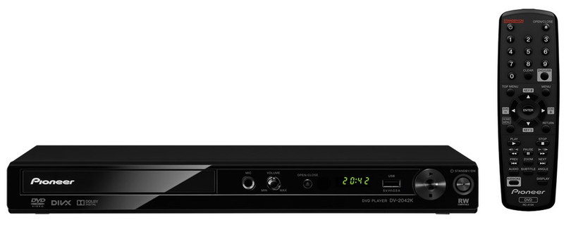 Pioneer DV-2042K Проигрыватель Черный DVD-плеер