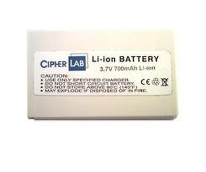 CipherLab 700mAH LI-ion Lithium-Ion 700mAh 3.7V rechargeable battery