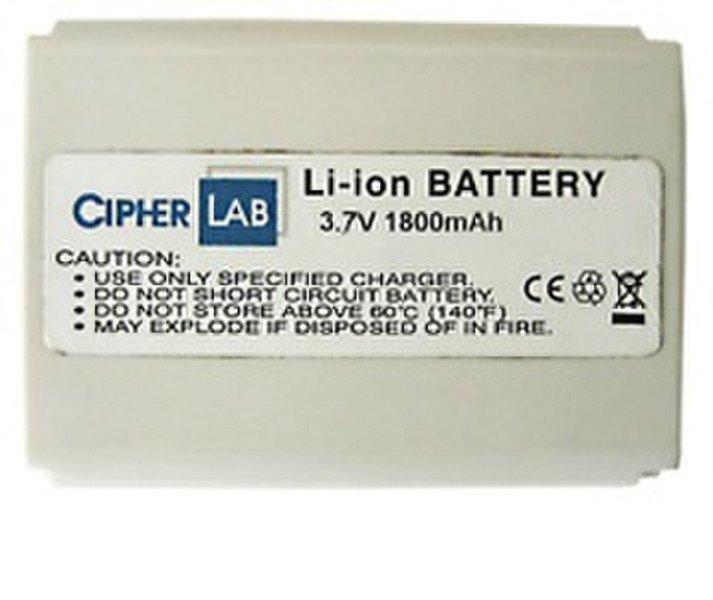 CipherLab 1800mAH LI-ION Lithium-Ion 1800mAh 3.7V rechargeable battery
