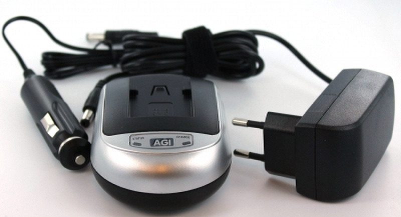 AGI 10691 Auto/Indoor Black,Silver battery charger