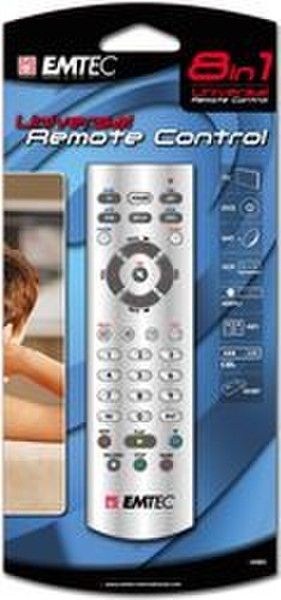Emtec Universal Remote Control 8in1 H180 remote control