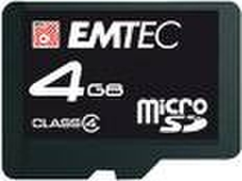 Emtec Micro SD 4GB MicroSD Speicherkarte