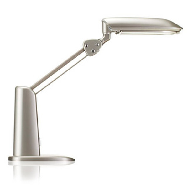 3M Polarizing Task Light Silver table lamp
