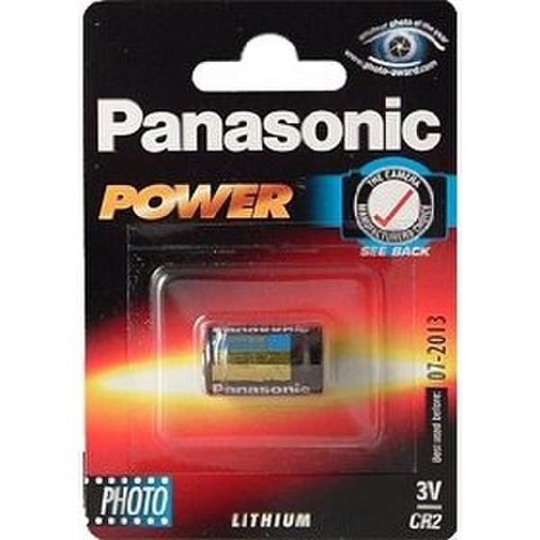 Panasonic Photo Lithium Battery CR-2 Оксигидрохлорид никеля (NiOx) 3В батарейки