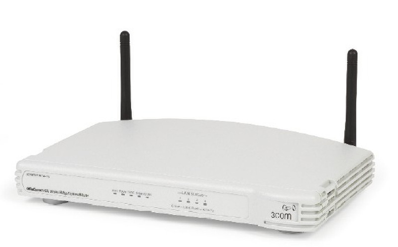 3com 3CRWDR101A-75 Fast Ethernet White wireless router