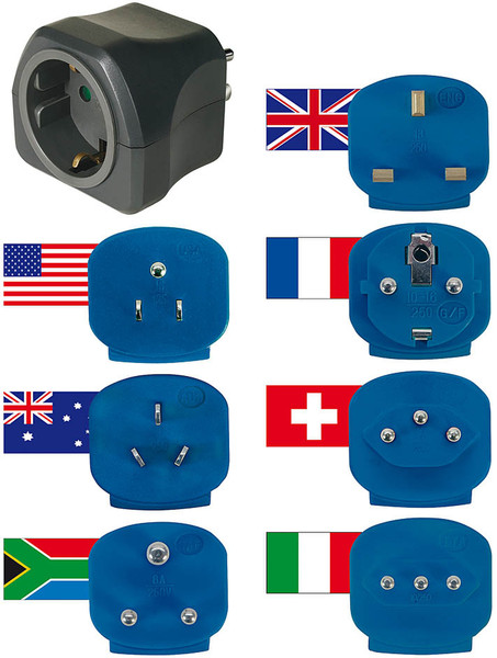 Brennenstuhl Travel Plugs power adapter/inverter