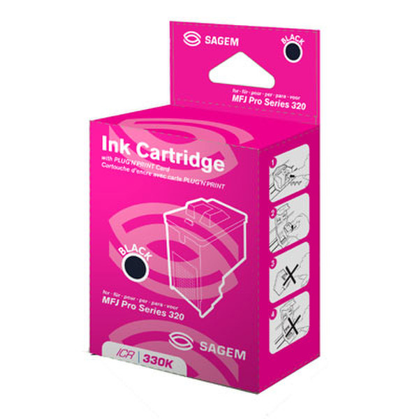 Sagem ICR330K Black ink cartridge