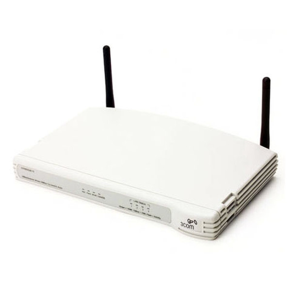 3com OfficeConnect Wireless 108 Mbps 11g Cable/DSL Router Fast Ethernet White wireless router