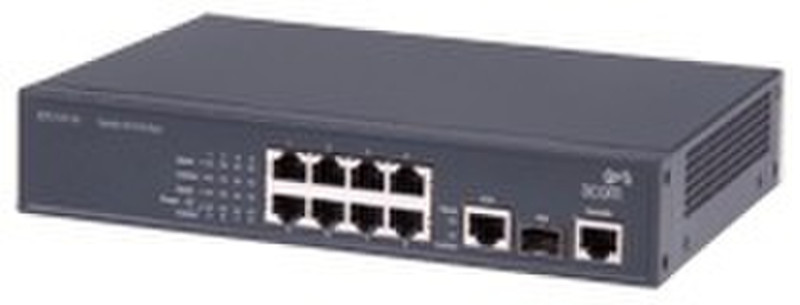 3com 4210 Управляемый L2 Power over Ethernet (PoE) Черный