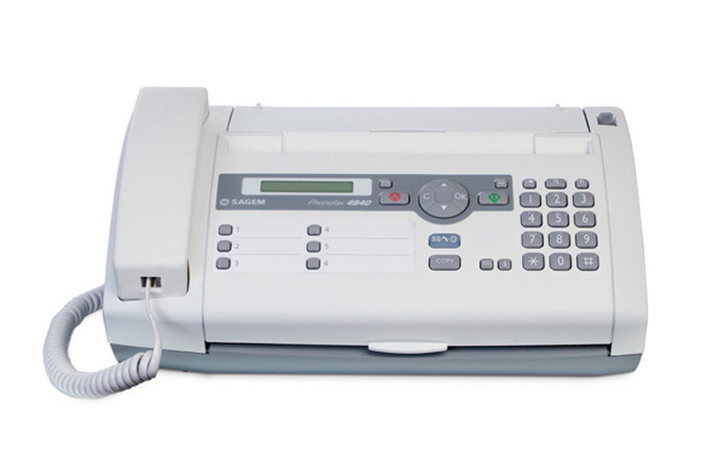 Sagem PhoneFax 4840 9.6кбит/с 203 x 196dpi Серый факс
