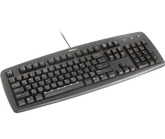 Targus Desktop PS/2 Keyboard PS/2 QWERTY Black keyboard