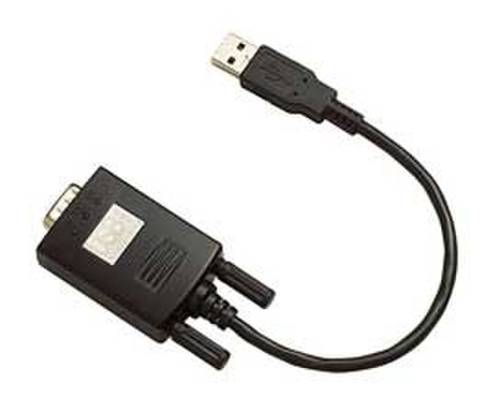 Targus USB / Serial Adaptor USB A M RS-232 Schwarz Kabelschnittstellen-/adapter