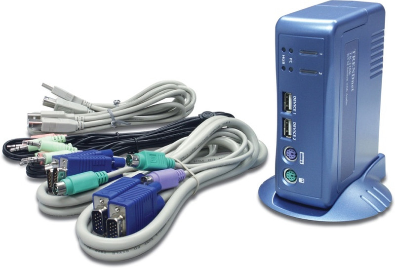 Trendnet TK-210K Blue KVM switch