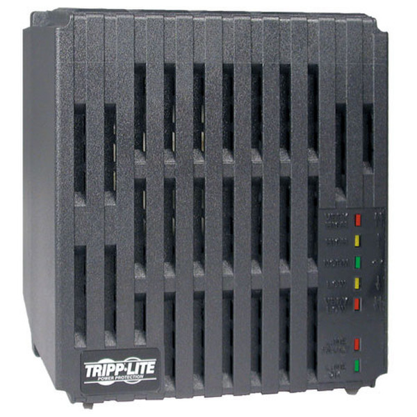 Tripp Lite LC2400 6розетка(и) 2400Вт Черный сетевой стабилизатор