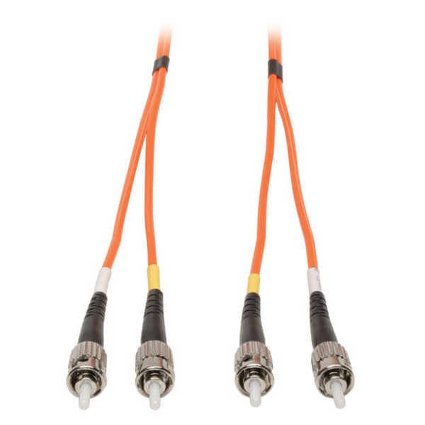 Tripp Lite Duplex Multimode 62.5/125 Fiber Patch Cable (ST/ST), 10M