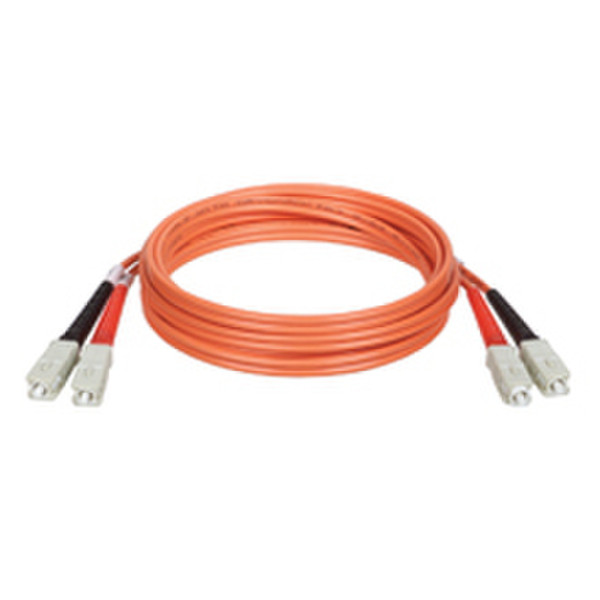 Tripp Lite 9 m Duplex MMF SC/SC 62.5/125 9m Orange fiber optic cable