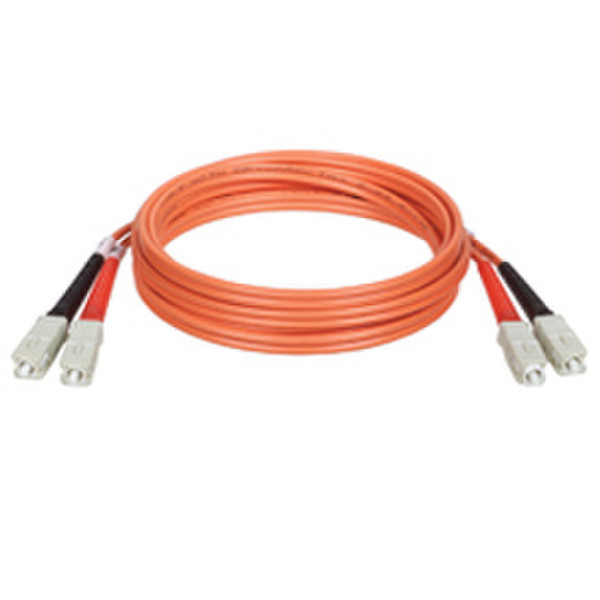 Tripp Lite 12 m (40ft) Duplex MMF SC/SC 62.5/125 12m Orange fiber optic cable