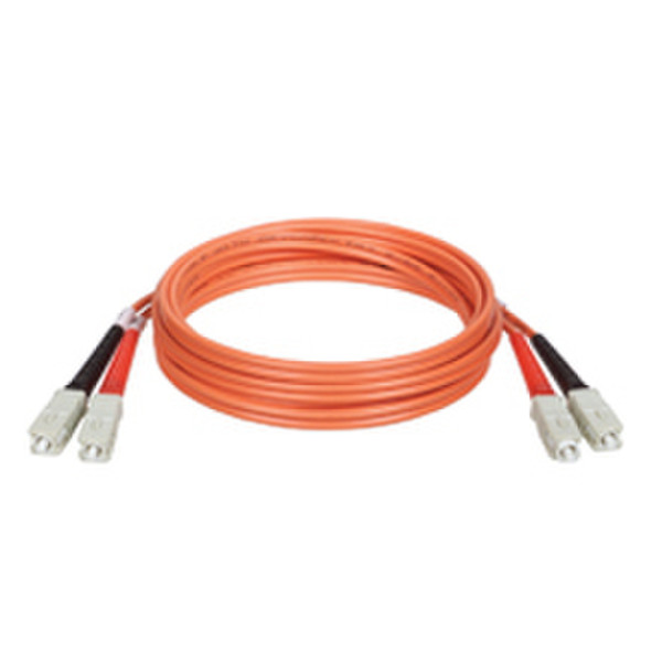 Tripp Lite 23 m (75ft) Duplex MMF SC/SC 62.5/125 23m Orange fiber optic cable