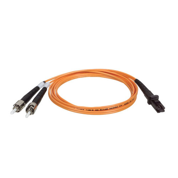 Tripp Lite Duplex Multimode 62.5/125 Fiber Patch Cable (MTRJ/ST), 3M (10-ft.)
