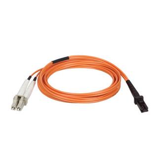 Tripp Lite Duplex Multimode 62.5/125 Fiber Patch Cable (MTRJ/LC), 1M