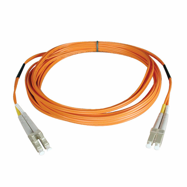 Tripp Lite Duplex Multimode 62.5/125 Fiber Patch Cable (LC/LC), 2M