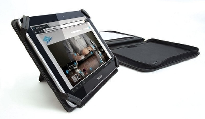 AGI 93313 10.1Zoll Cover case Schwarz Tablet-Schutzhülle