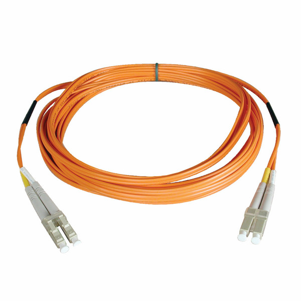 Tripp Lite Duplex Multimode 62.5/125 Fiber Patch Cable (LC/LC), 7M