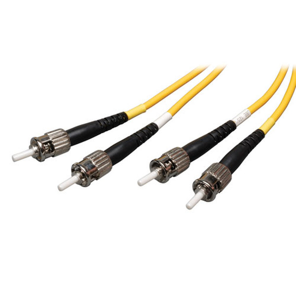 Tripp Lite Duplex Singlemode 8.3/125 Fiber Patch Cable (ST/ST), 3M