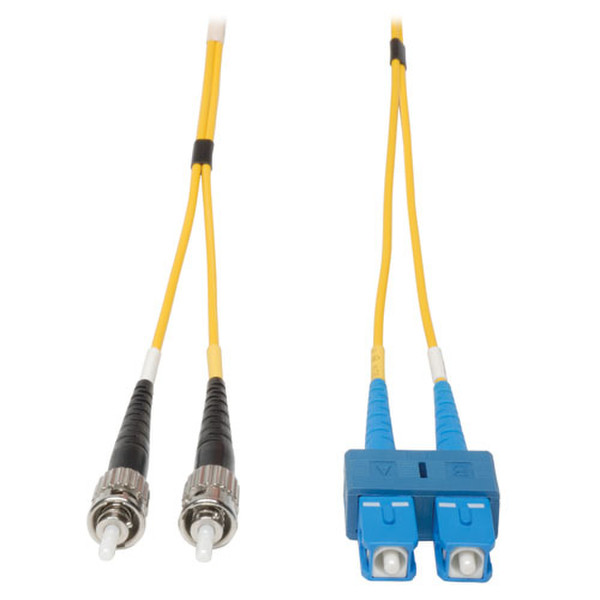 Tripp Lite Duplex Singlemode 8.3/125 Fiber Patch Cable (SC/ST), 2M