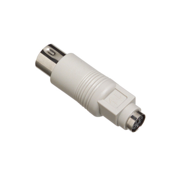Tripp Lite PS/2 - Serial DIN-5 MINI DIN-6 Белый кабельный разъем/переходник