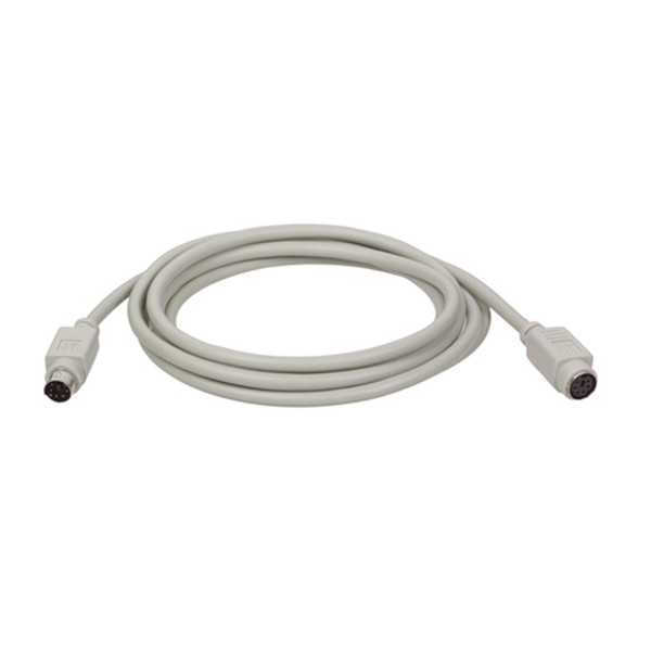Tripp Lite PS/2 Keyboard or Mouse Extension Cable (Mini-DIN6 M/F), 1.83 m (6-ft.) PS/2 cable