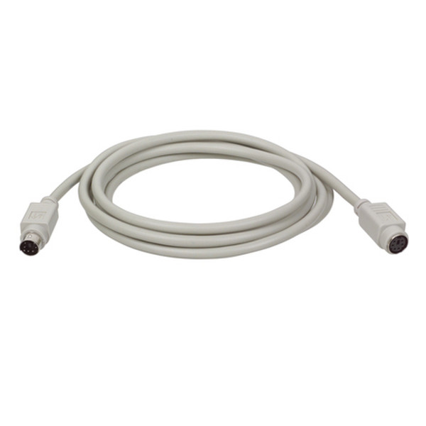 Tripp Lite PS/2 Keyboard or Mouse Extension Cable (Mini-DIN6 M/F), 3.05 m (10-ft.) PS/2 cable
