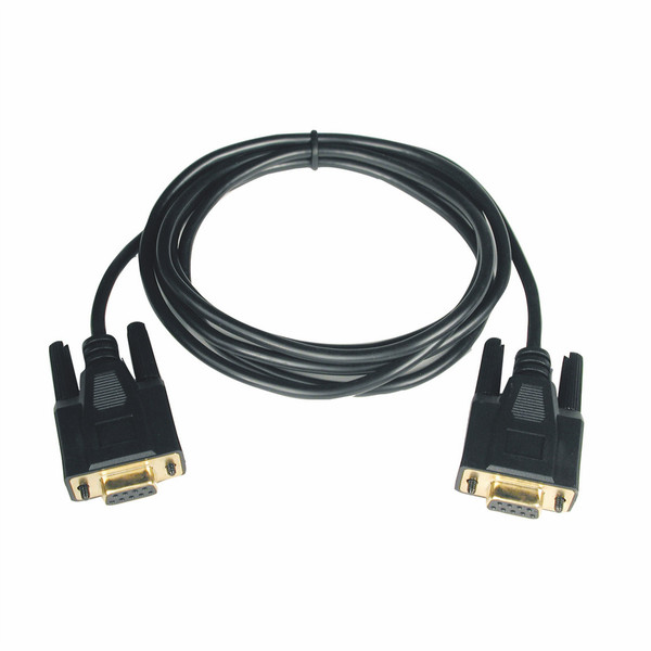 Tripp Lite Null Modem Serial DB9 Serial Cable (DB9 F/F), 6-ft. serial cable