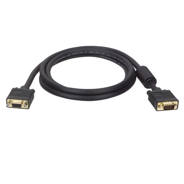 Tripp Lite VGA Coax Monitor Extension Cable, High Resolution Cable with RGB Coax (HD15 M/F), 30.5 m (100-ft.)