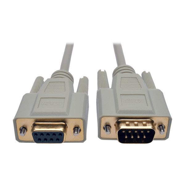 Tripp Lite Serial DB9 Serial Extension Cable, Straight Through (DB9 M/F), 6-ft.