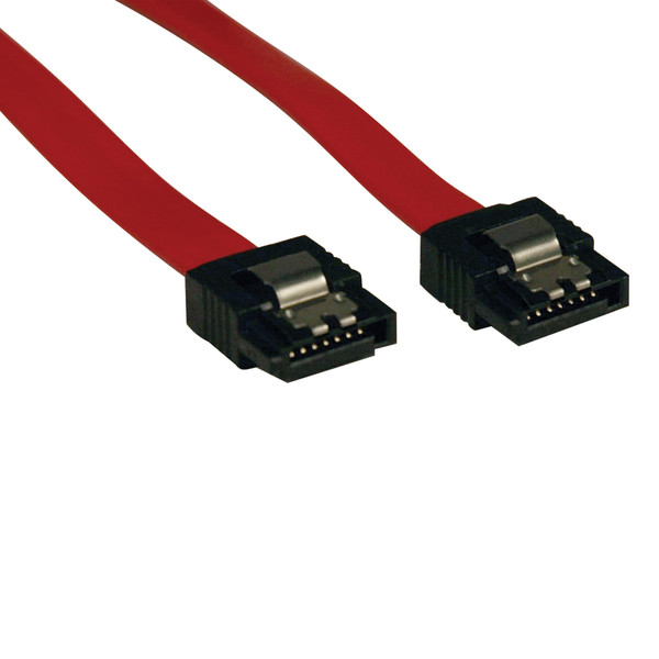 Tripp Lite Serial ATA (SATA) Latching Signal Cable (7Pin/7Pin), 20.32 cm (8-in.)