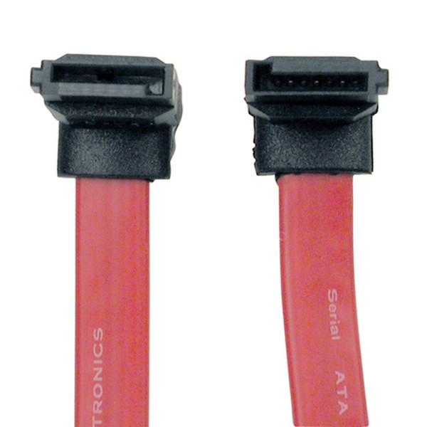 Tripp Lite 19-in. 7Pin/7Pin 0.48м Красный кабель SATA