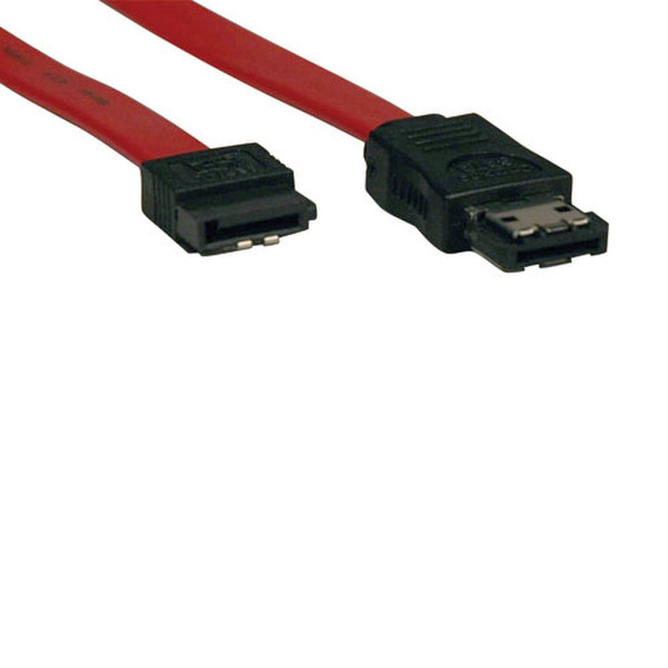 Tripp Lite P952-003 0.91m SATA 7-pin eSATA Rot SATA-Kabel