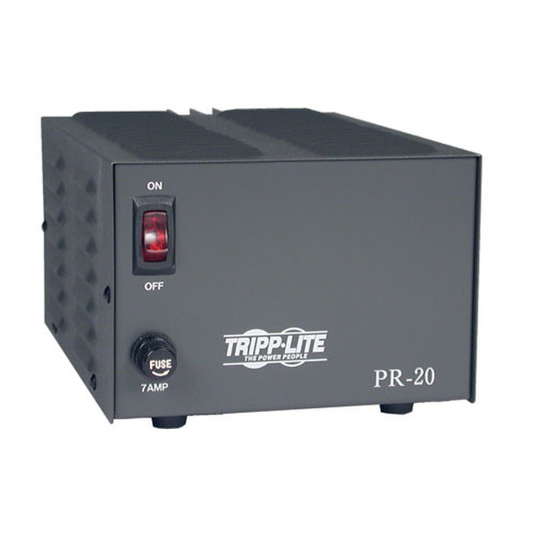 Tripp Lite 20-Amp DC Power Supply Black power adapter/inverter