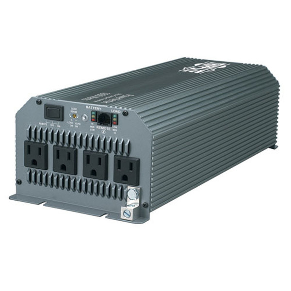 Tripp Lite PowerVerter Ultra-Compact Inverter 1800W - Input Voltage:12 1800W Black power adapter/inverter