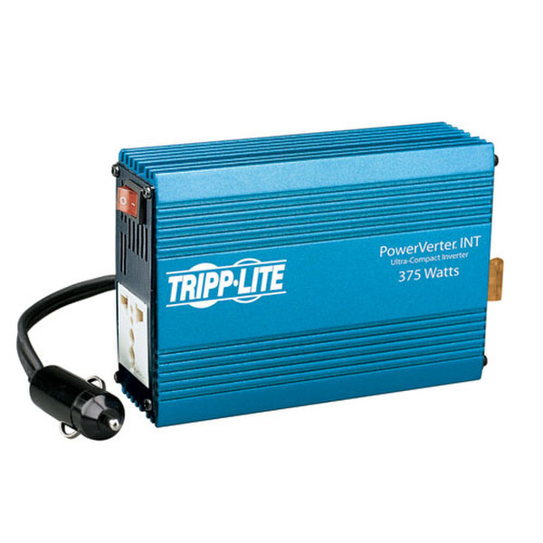 Tripp Lite 375W PowerVerter Ultra-Compact Car Inverter with 1 Universal 230V 50Hz Outlet