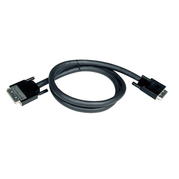 Tripp Lite 10-ft. Offset VHDCI68M/M 3m Black SCSI cable