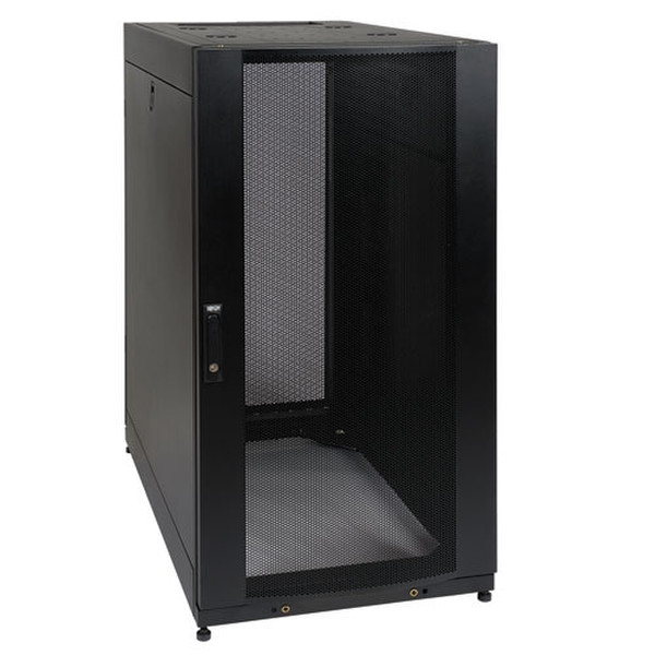 Tripp Lite 25U SmartRack Stand-Depth Rack Enclosure Cabinet with doors/side panels & shock pallet shipping