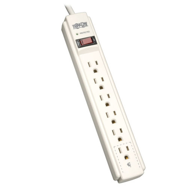 Tripp Lite Protect It! 6-Outlet Surge Protector, 4-ft. Cord, 790 Joules